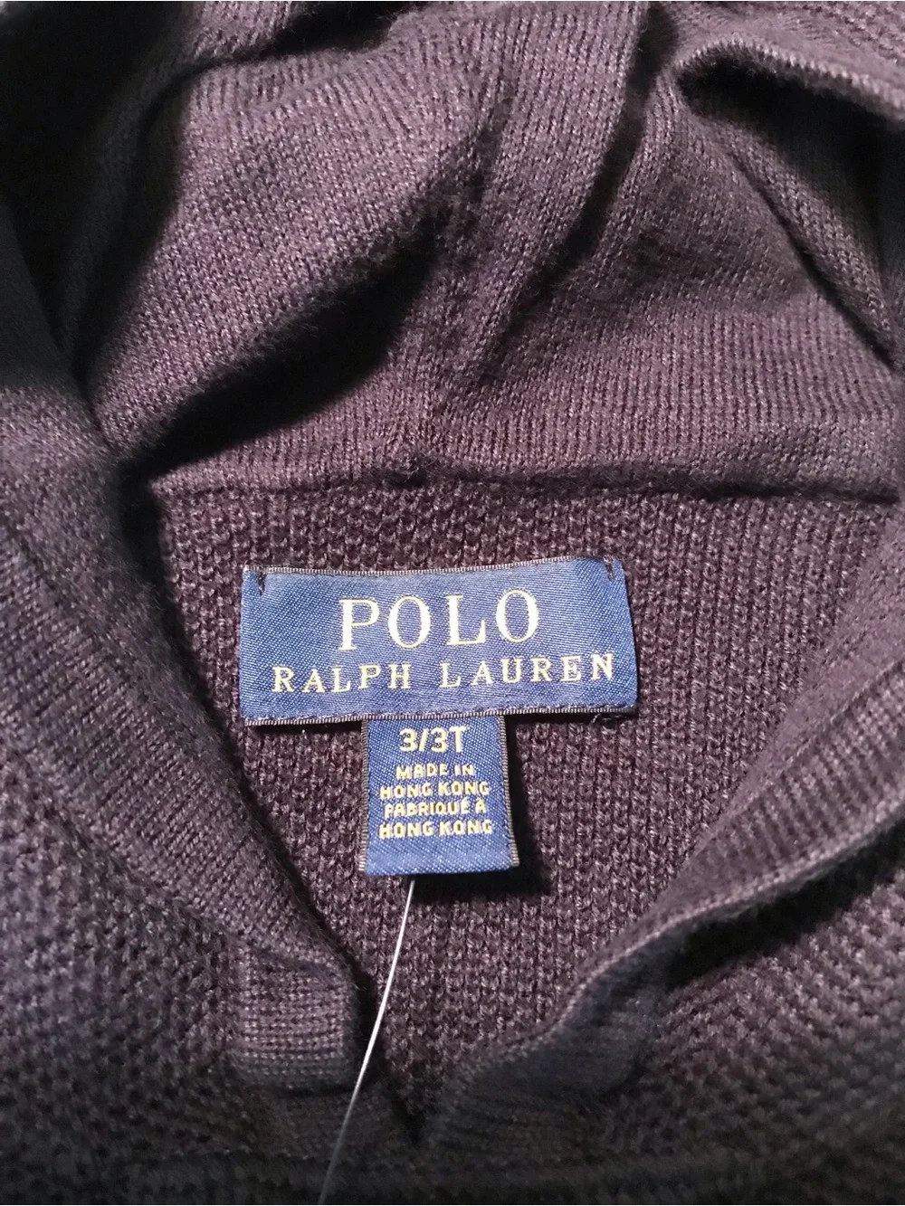 Polo Ralph Lauren navy hooded